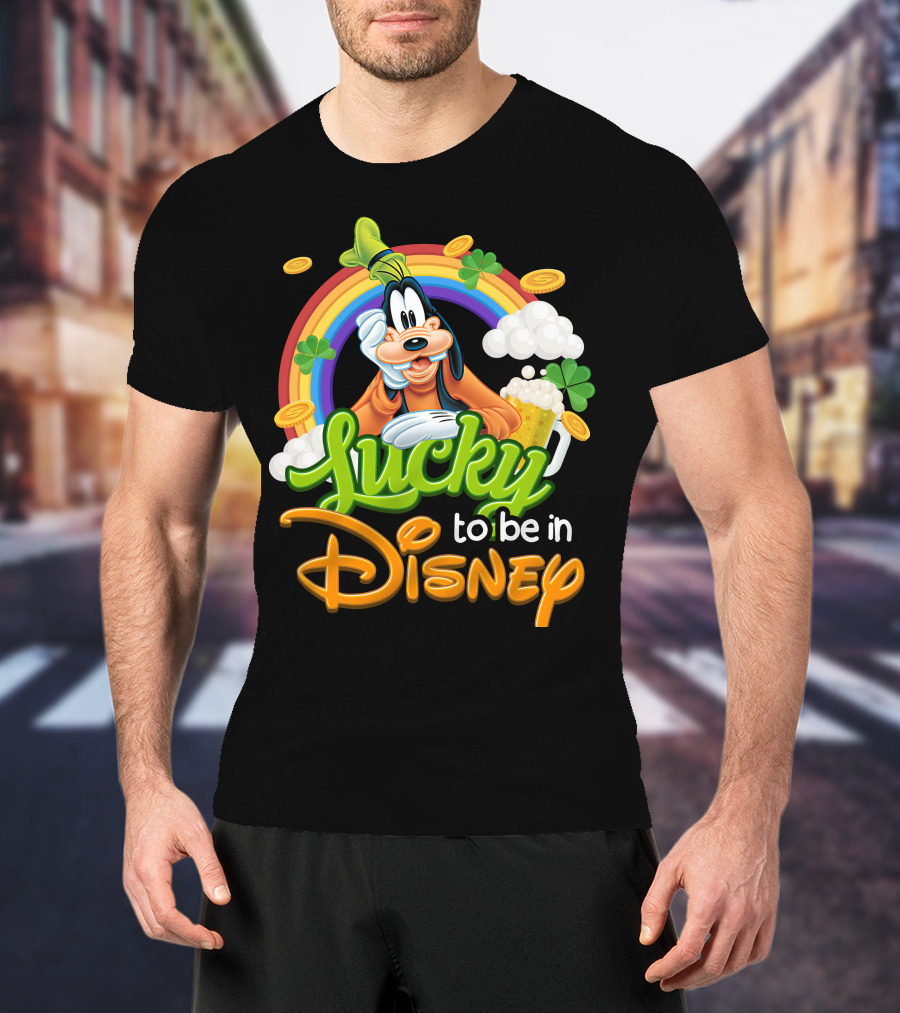 Lucky To Be In Disney T-Shirt