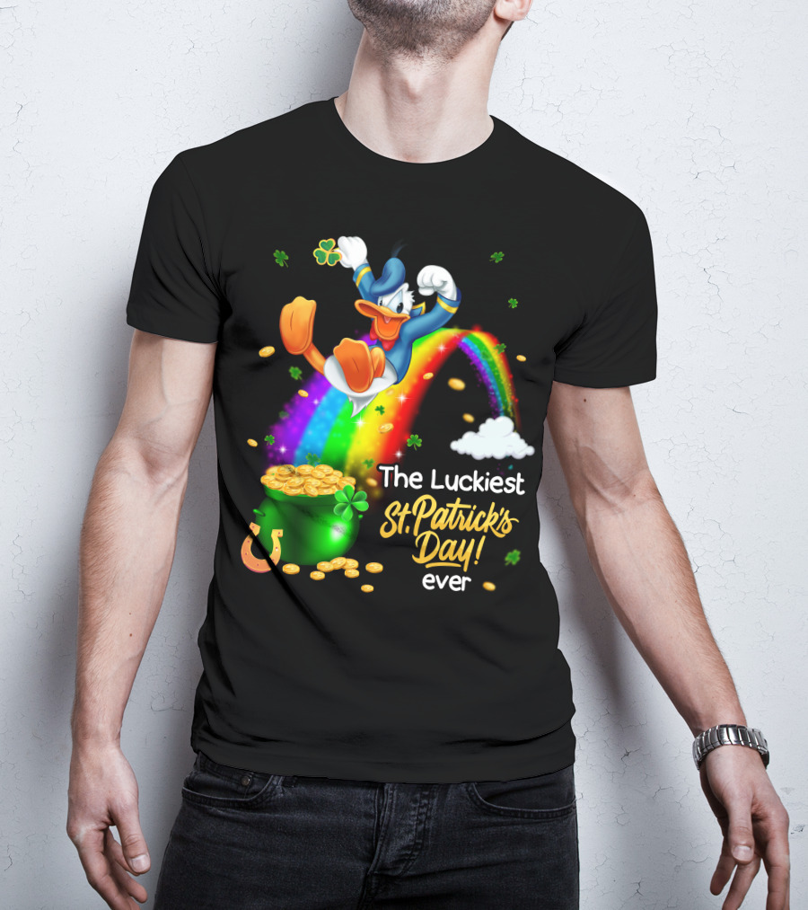 Donald Duck The Luckiest St. Patrick's Day Ever T-Shirt