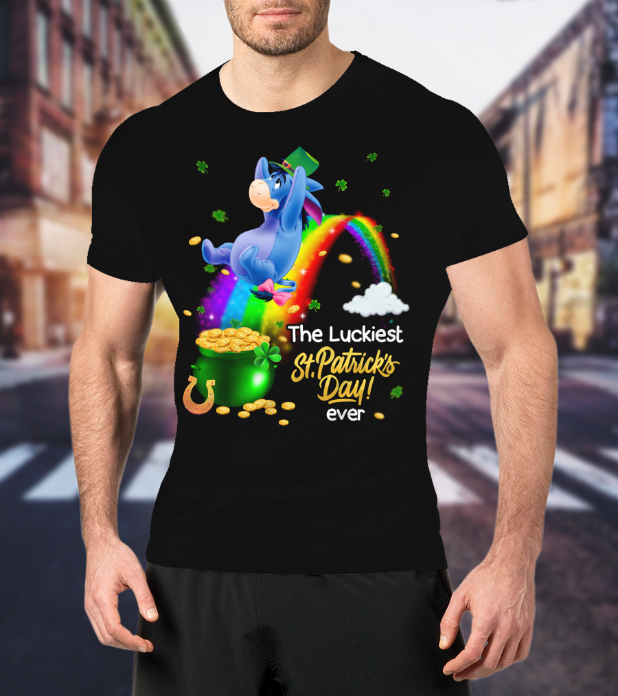Eeyore The Luckiest St. Patrick's Day Ever T-Shirt