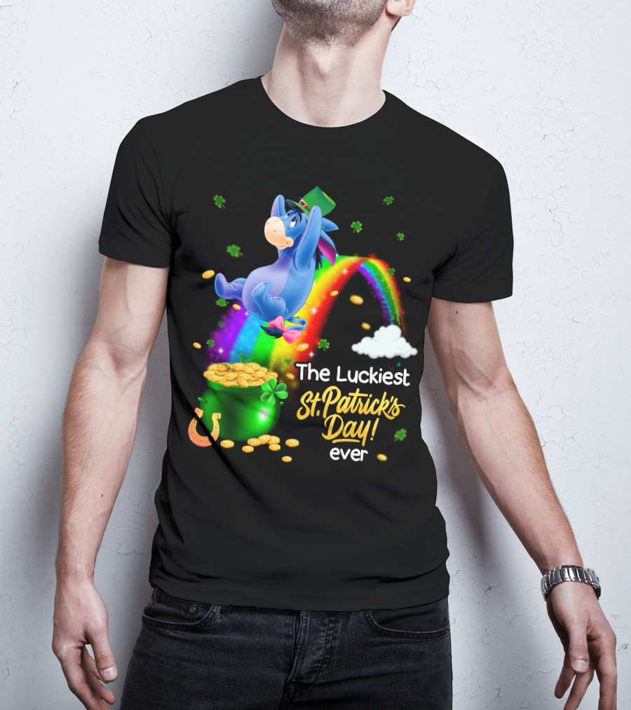 Eeyore The Luckiest St. Patrick's Day Ever T-Shirt