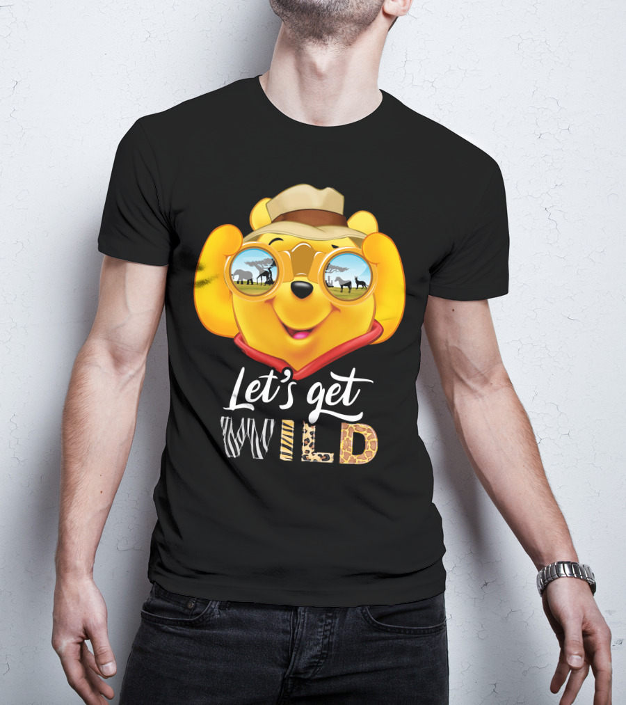 Let's Get Wild Pooh Safari Adventure T-Shirt