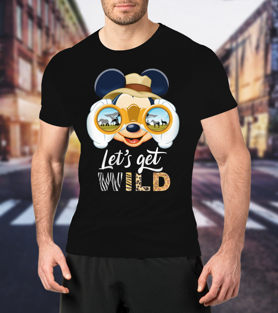 Let's Get Wild Mickey Safari Adventure T-Shirt