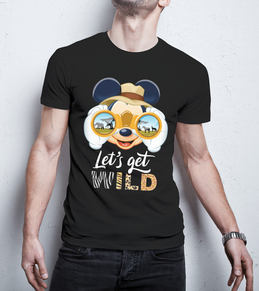 Let's Get Wild Mickey Safari Adventure T-Shirt