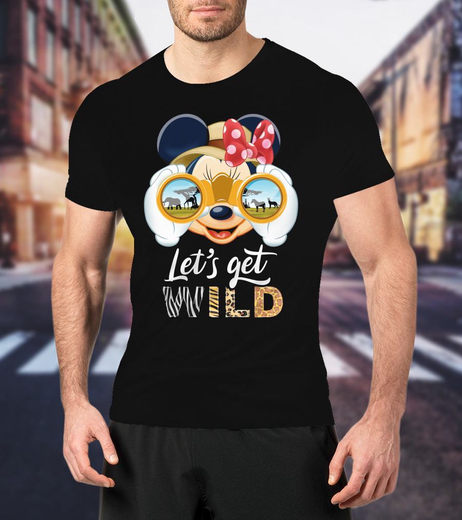 Minnie Let's Get Wild Safari Adventure T-Shirt