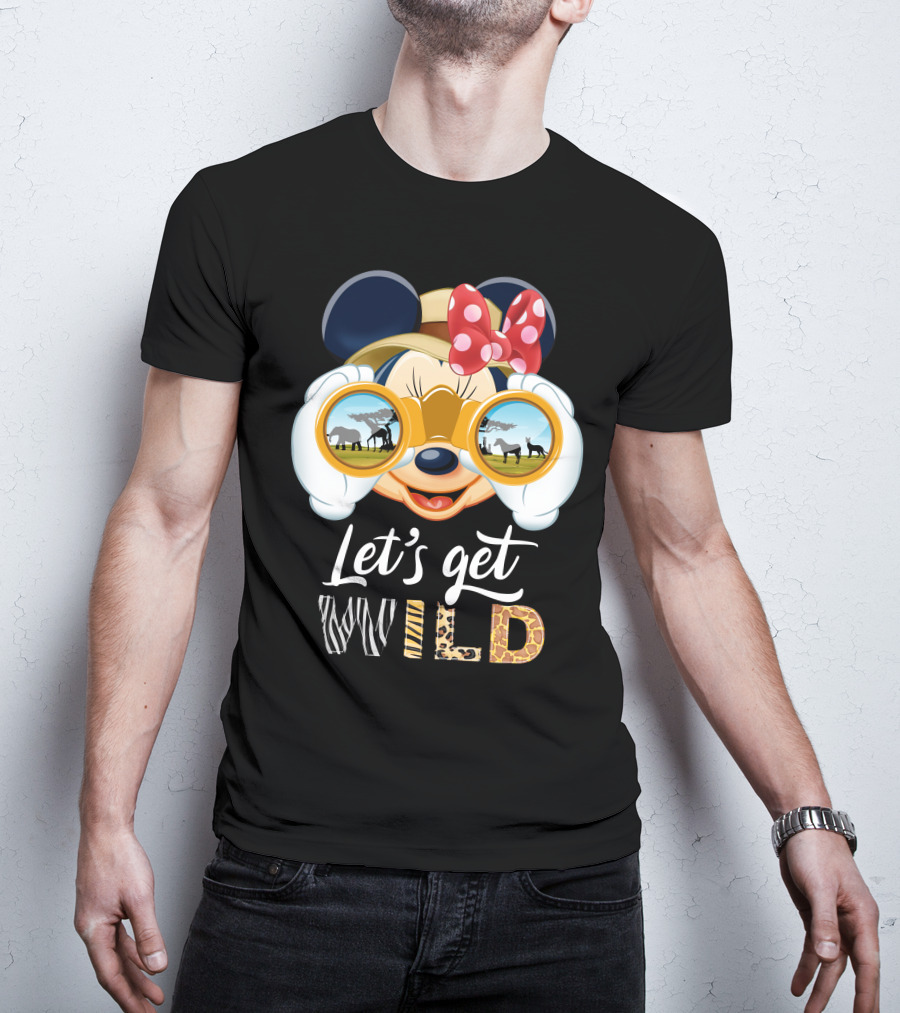 Minnie Let's Get Wild Safari Adventure T-Shirt