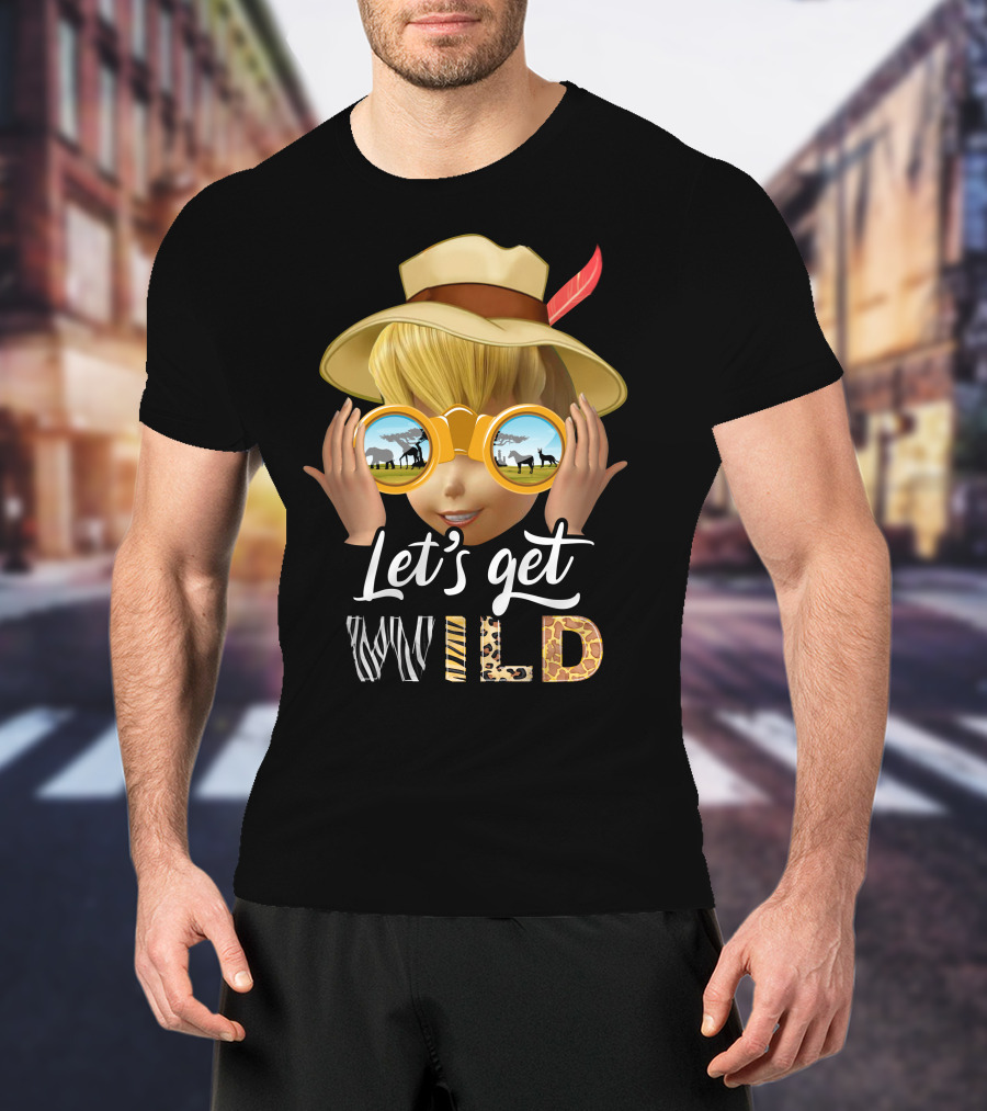 Let's Get Wild Safari Adventure Tinkerbell T-Shirt