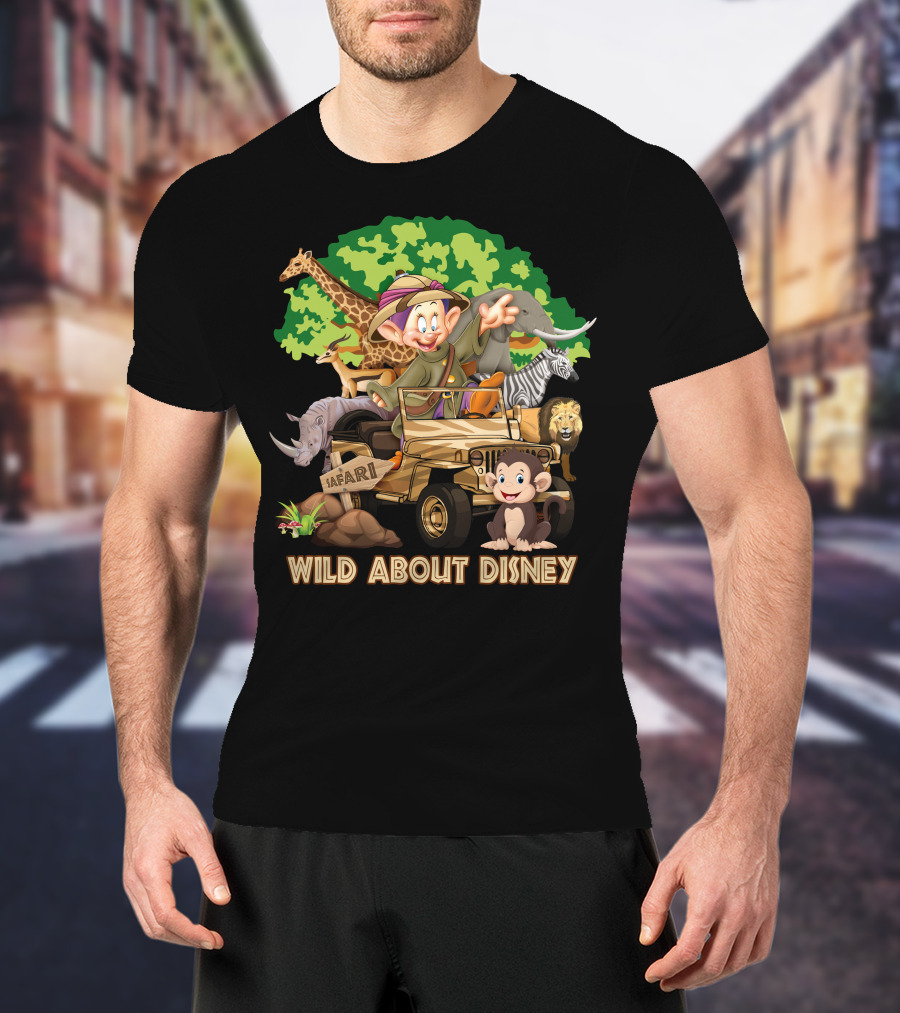 Wild About Disney Dopey Safari Adventure T-Shirt