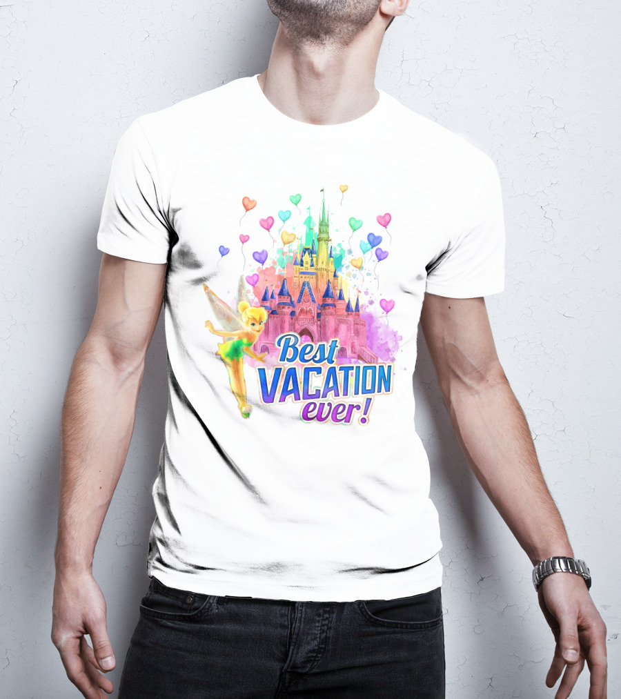 Tinkerbell Best Vacation Ever T-Shirt