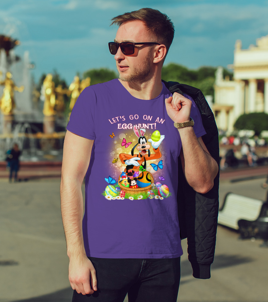 Goofy Let's Go On An Egg Hunt! T-Shirt