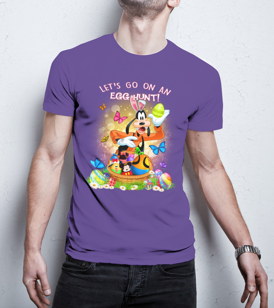 Goofy Let's Go On An Egg Hunt! T-Shirt
