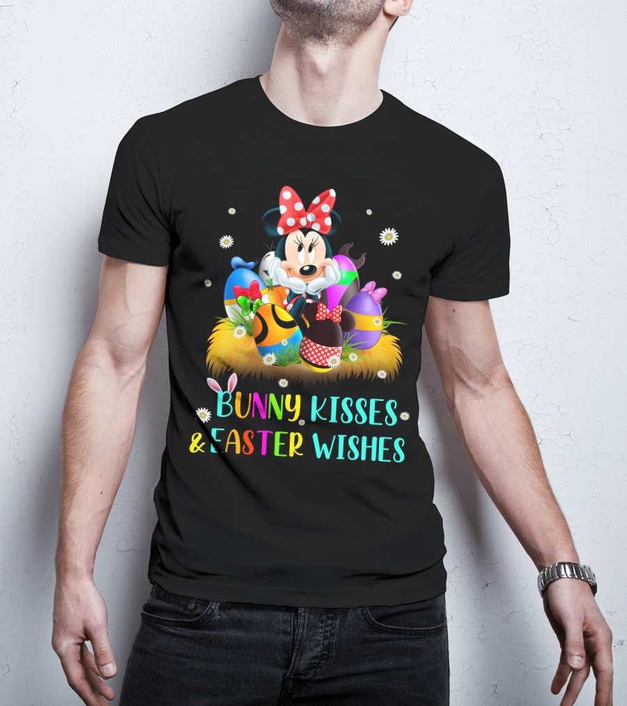 Minnie Bunny Kisses & Easter Wishes T-Shirt