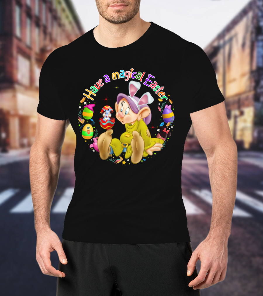 Have A Magical Easter Dopey Bunny Ears Eggs T-Shirt