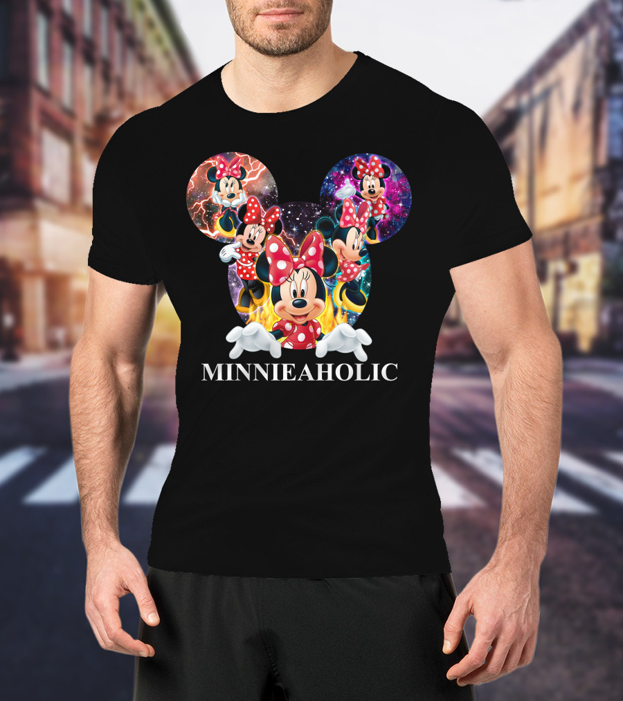 Minnieaholic Minnie Mouse Iconic Universe Style T-Shirt