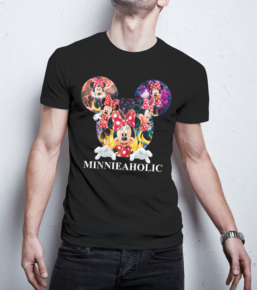 Minnieaholic Minnie Mouse Iconic Universe Style T-Shirt