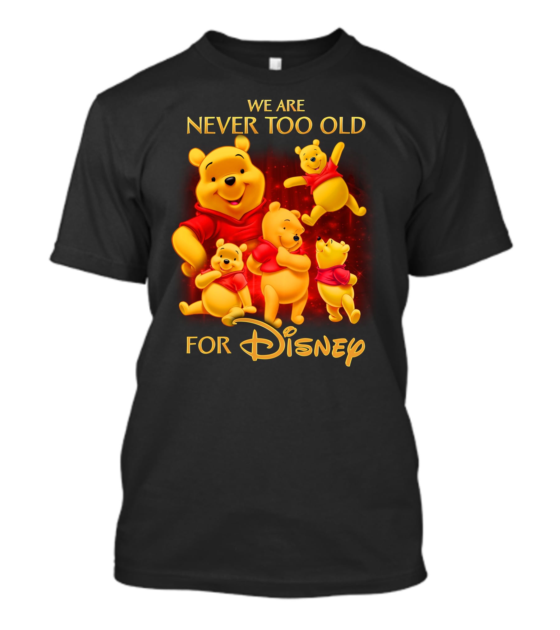 We Are Never Too Old For Disney Pooh T-Shirt