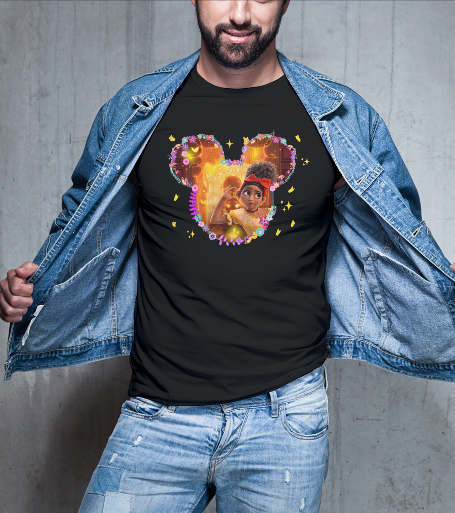 Dolores Encanto Mickey Ears Floral Magical Doorway T-Shirt