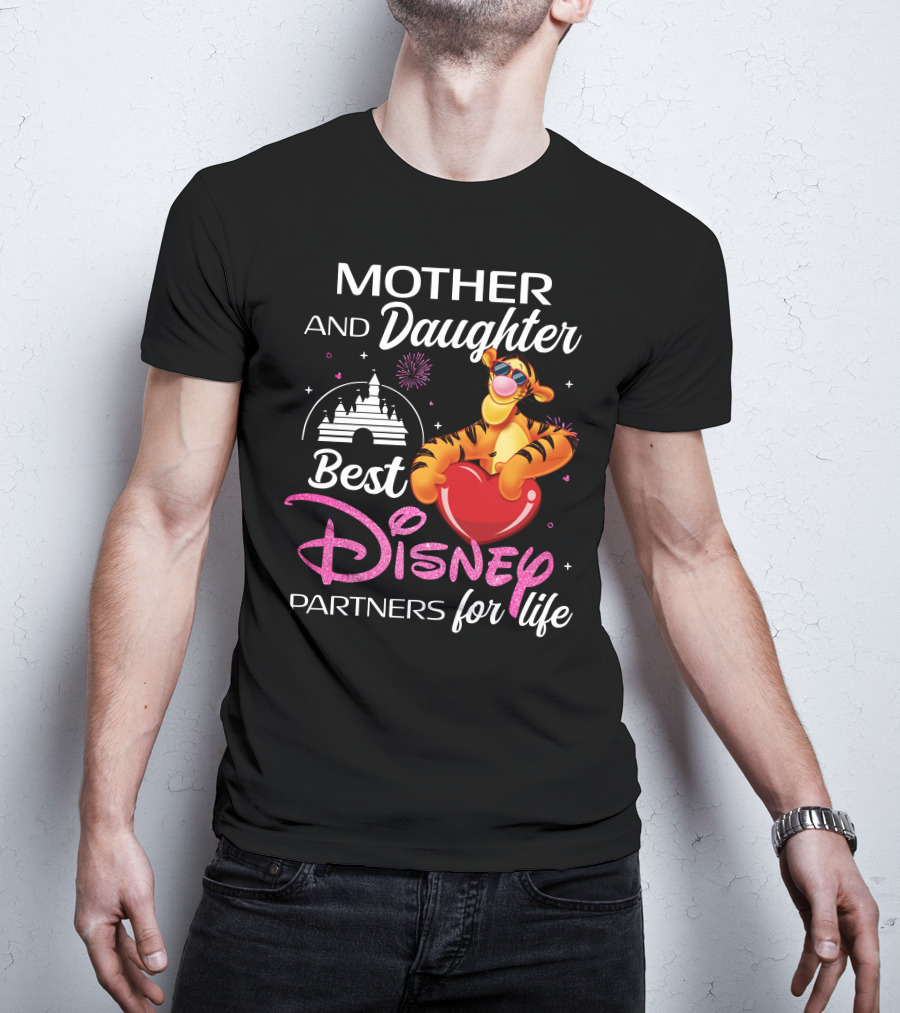 Mother And Daughter Best Disney Partners For Life Tigger T-Shirt