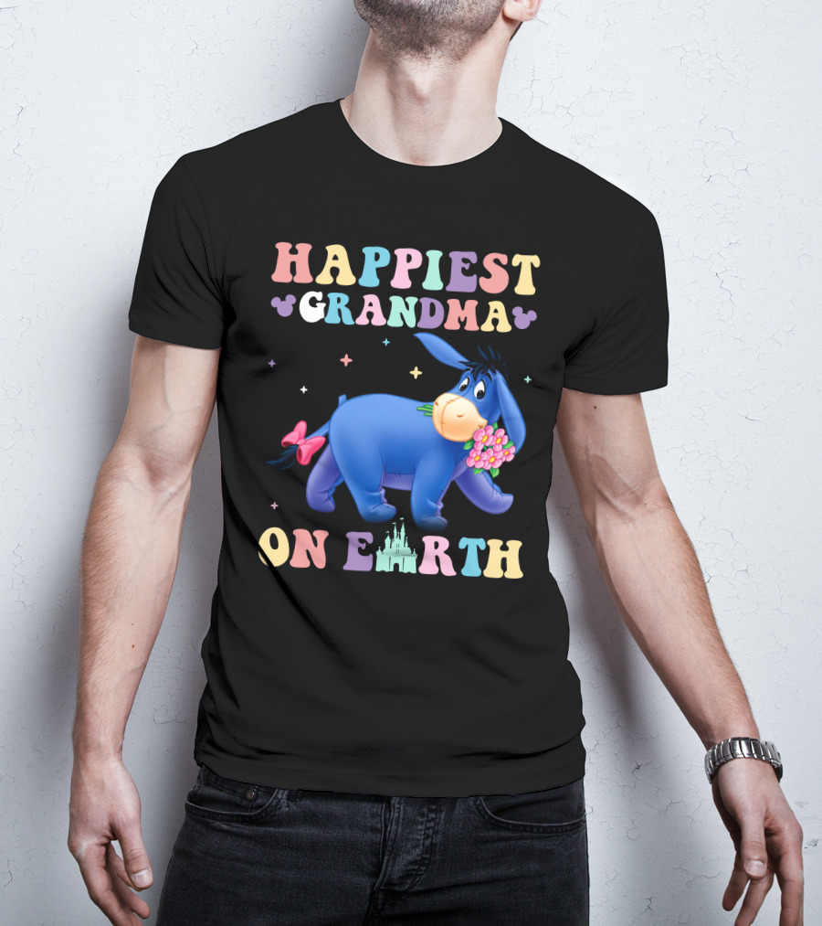 Happiest Grandma On Earth Eeyore T-Shirt