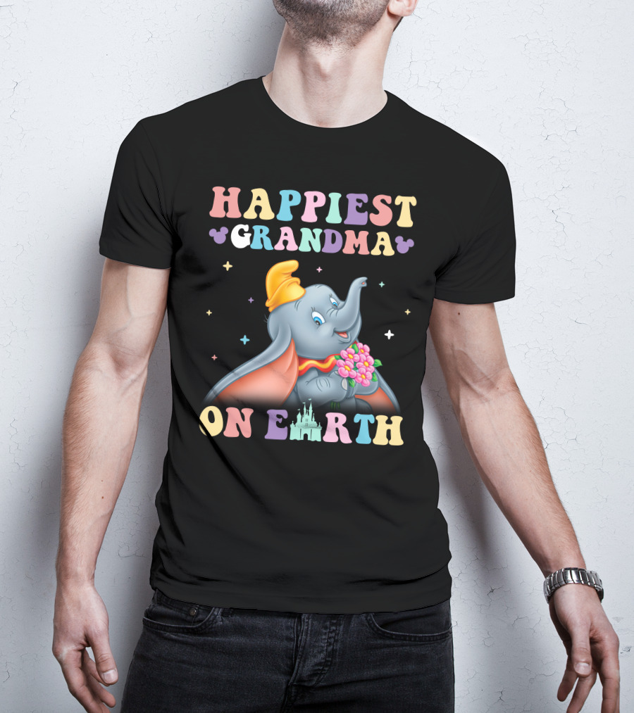 Dumbo Happiest Grandma On Earth T-Shirt