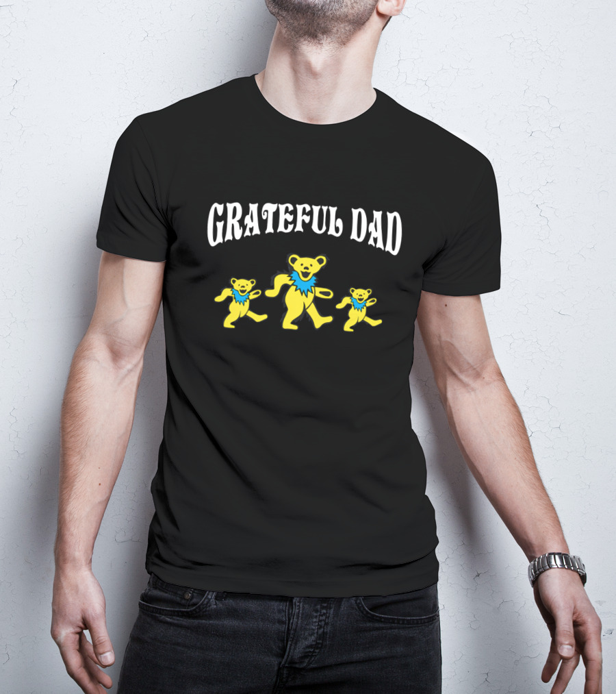Grateful Dad Dancing Bears T-Shirt