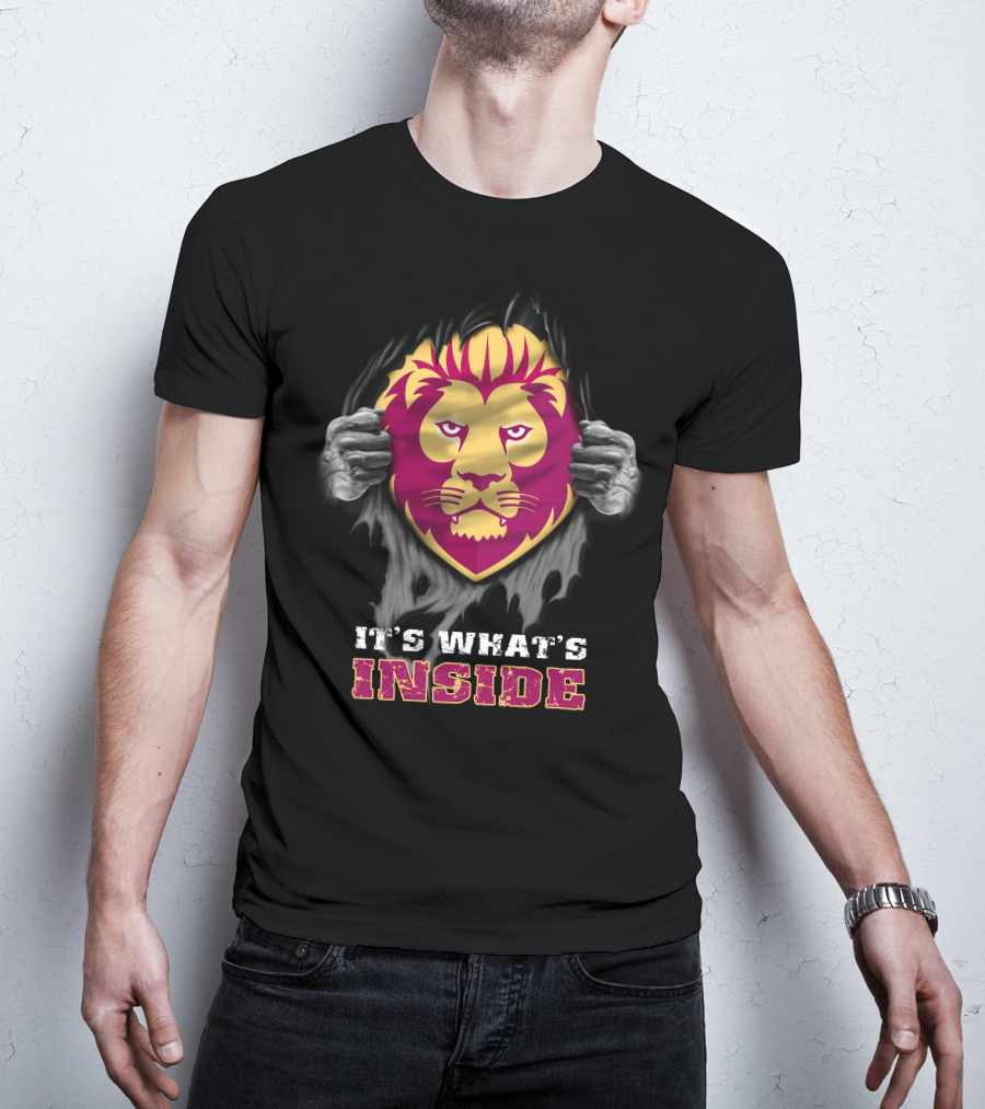 Brisbane Lions It's What's Inside T-Shirt