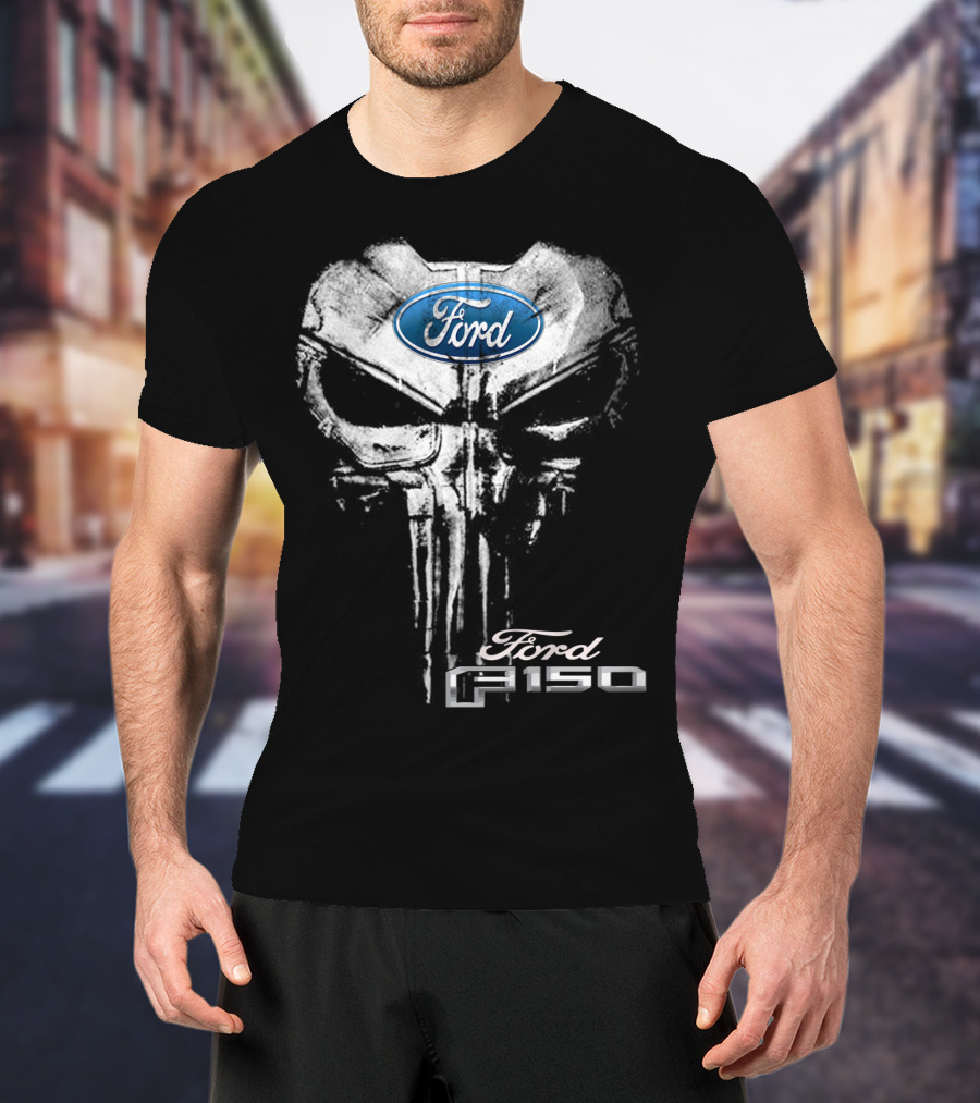 Ford F150 Punisher Skull T-Shirt