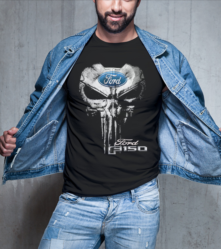 Ford F150 Punisher Skull T-Shirt