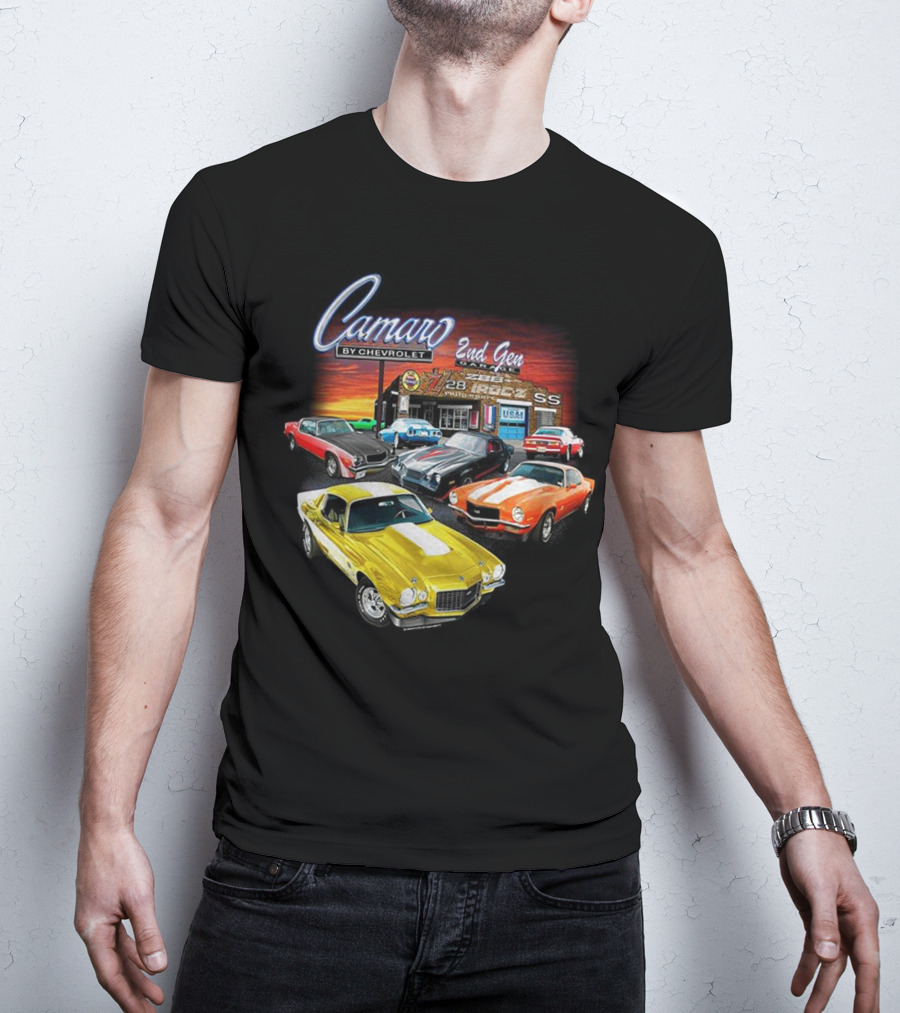 Camaro By Chevrolet 2nd Gen Garage Z28 SS T-Shirt