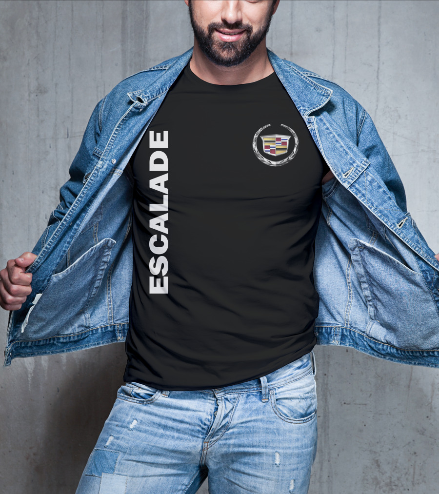 ESCALADE Cadillac Crest And Emblem T-Shirt