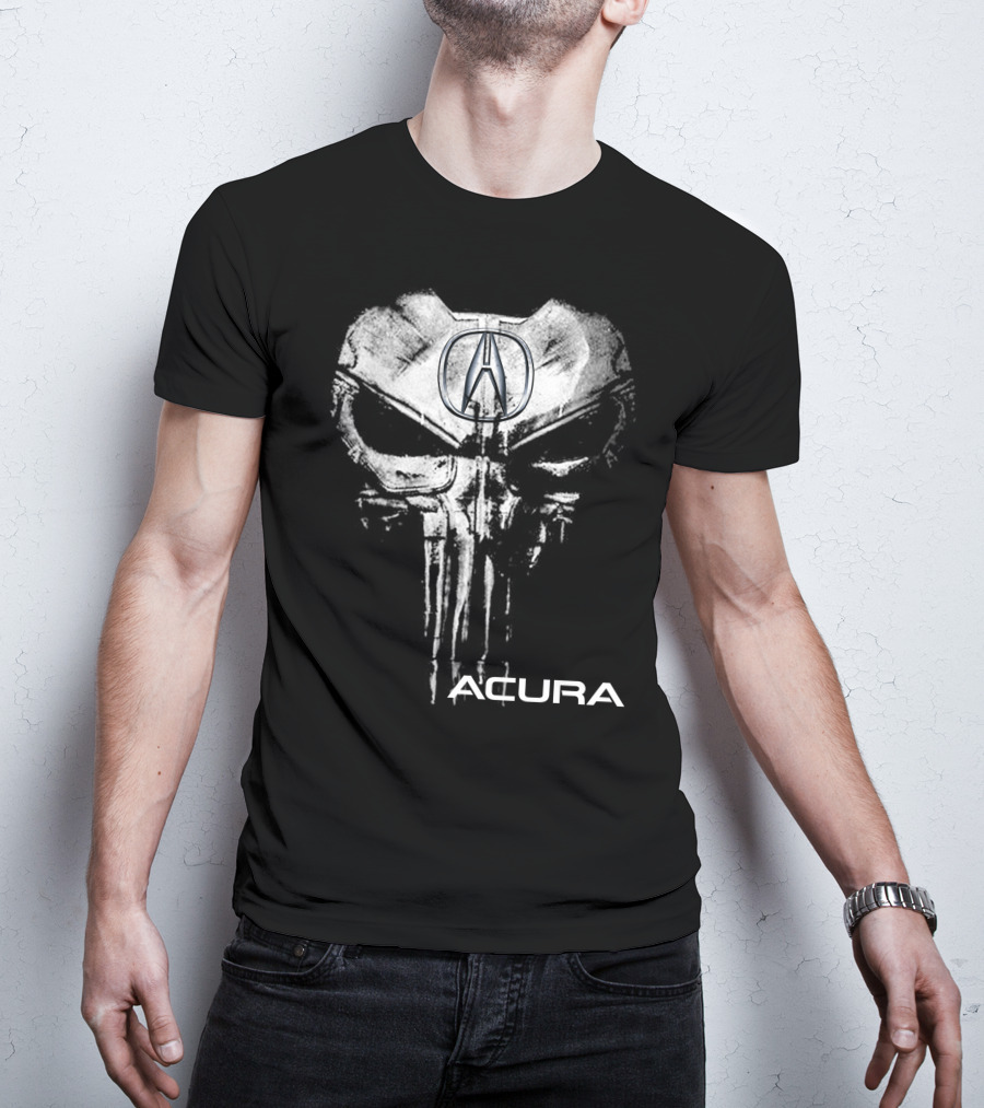 ACURA PUNISHER Skull Logo Fusion T-Shirt