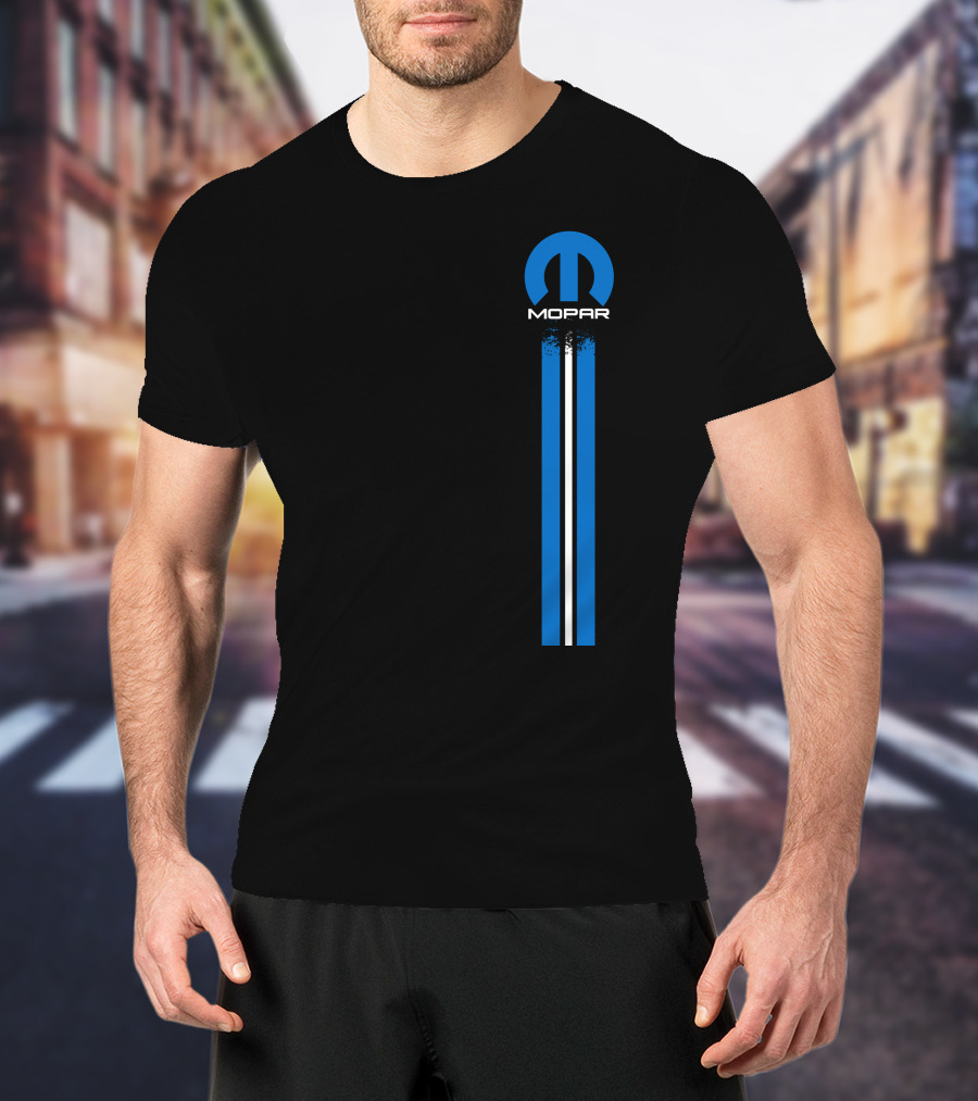 MOPAR Blue Stripes T-Shirt