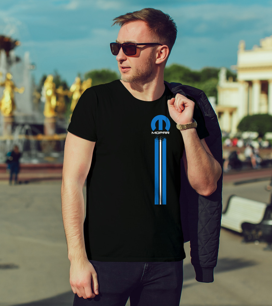 MOPAR Blue Stripes T-Shirt