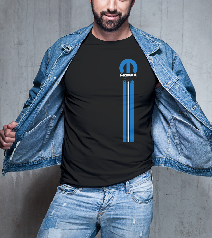 MOPAR Blue Stripes T-Shirt