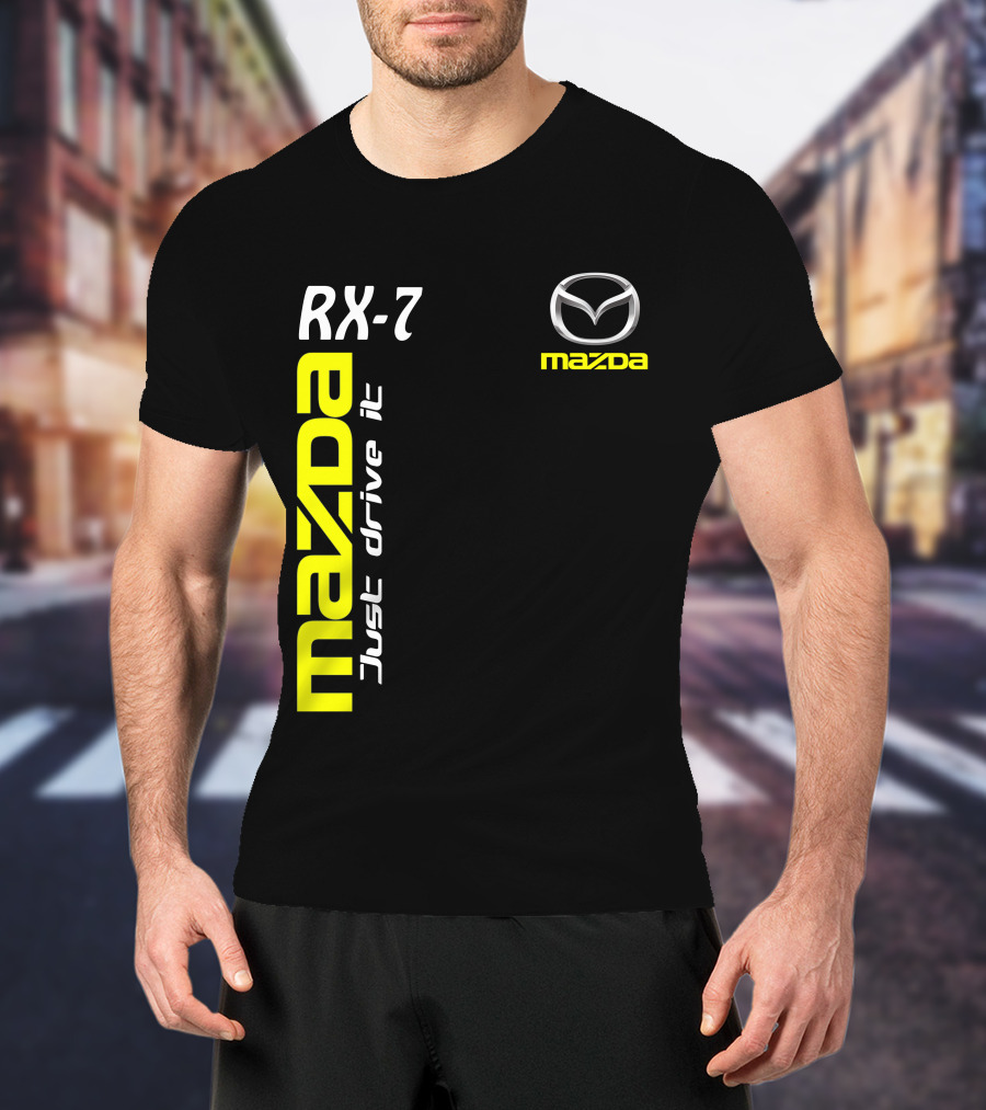 Mazda RX-7 Just Drive It T-Shirt