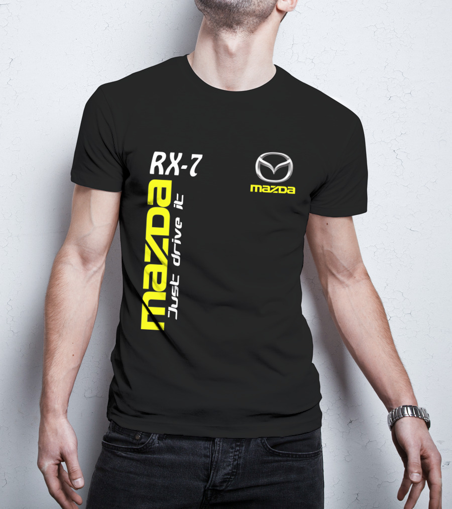 Mazda RX-7 Just Drive It T-Shirt