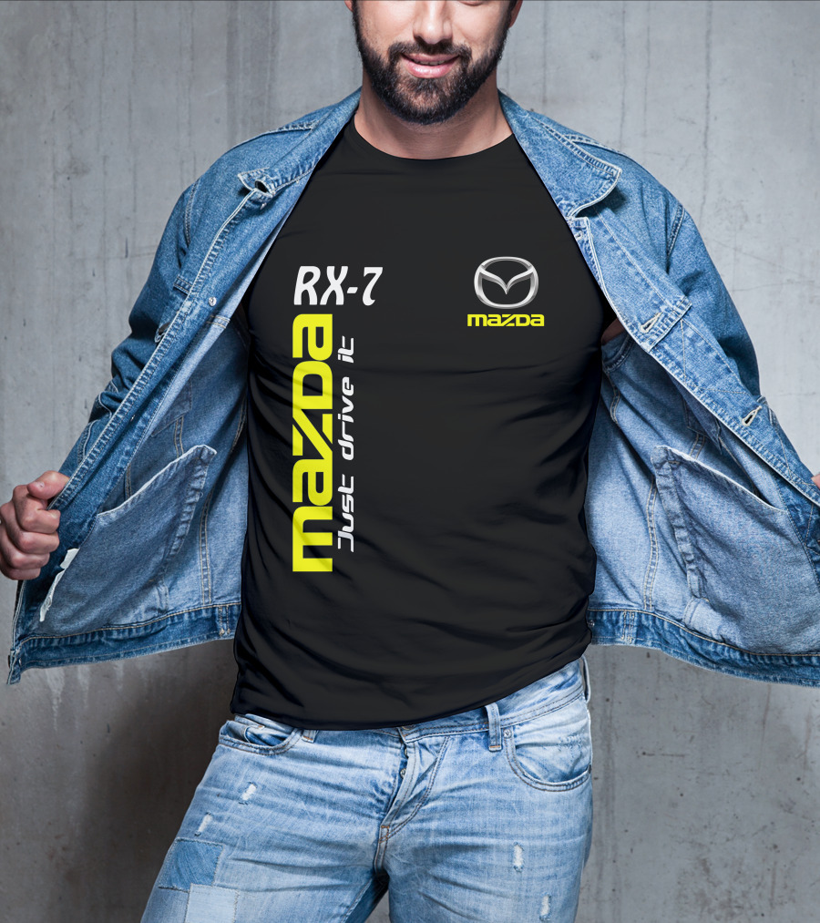 Mazda RX-7 Just Drive It T-Shirt