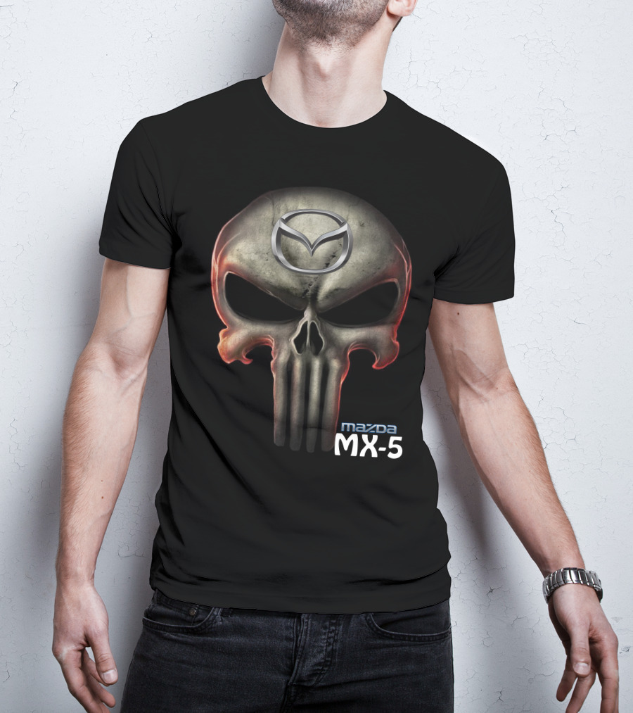 Mazda MX-5 Skull T-Shirt