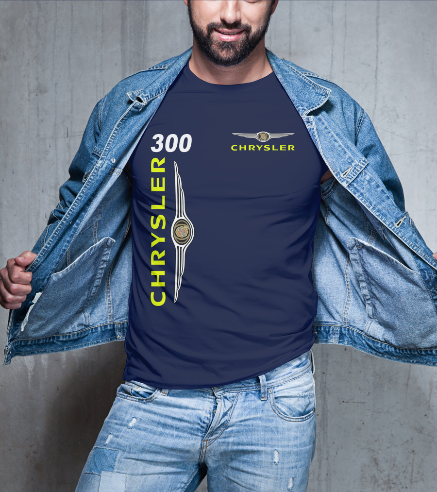 CHRYSLER 300 Emblem Logo Styling T-Shirt