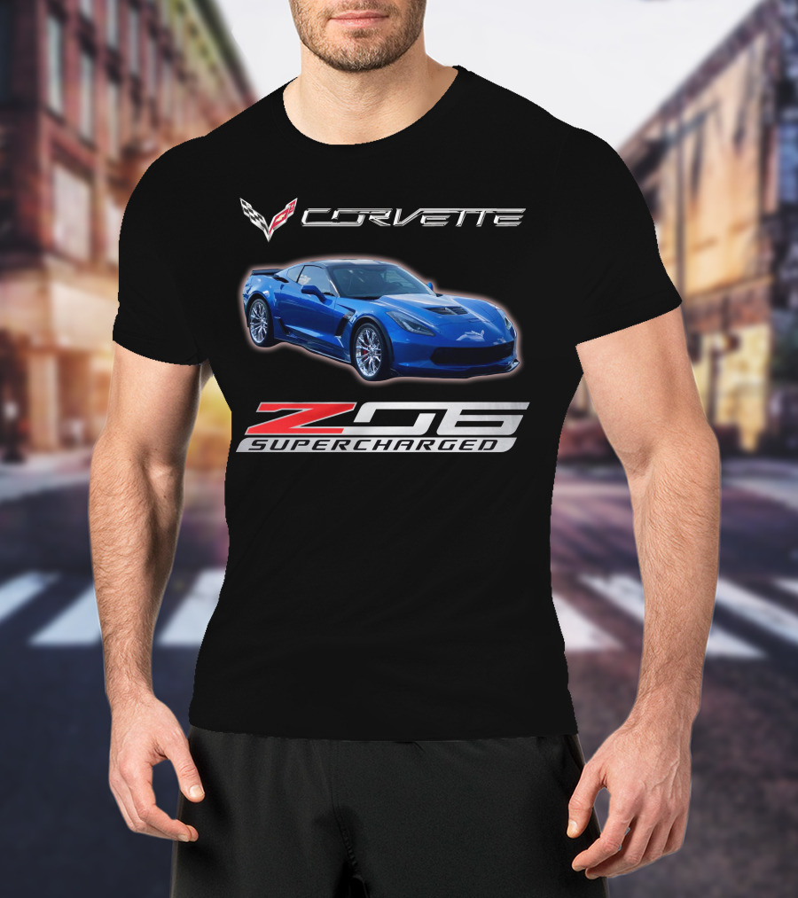 Corvette C7 Z06 Supercharged Vette T-Shirt