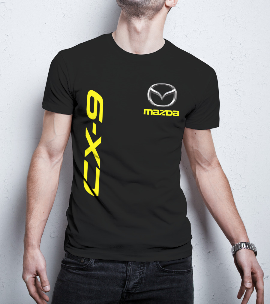 Mazda CX-9 Logo Design In T-Shirt