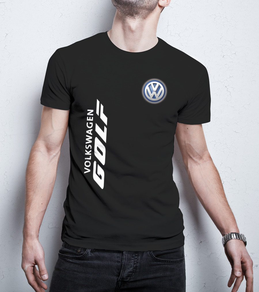 Volkswagen Golf Classic Logo Automotive T-Shirt