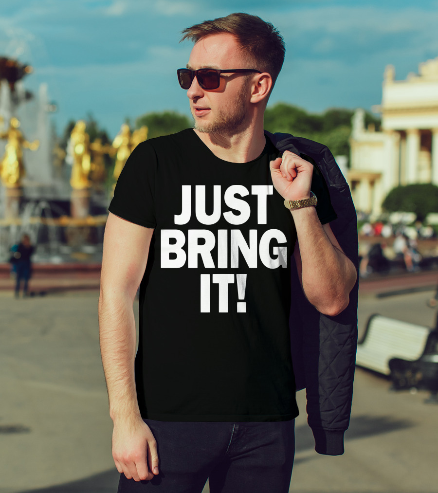 WWE The Rock Just Bring It Catchphrase T-Shirt