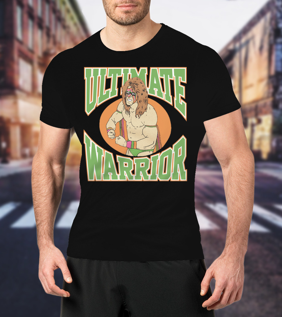 Ultimate Warrior Vintage Wrestling Icon T-Shirt
