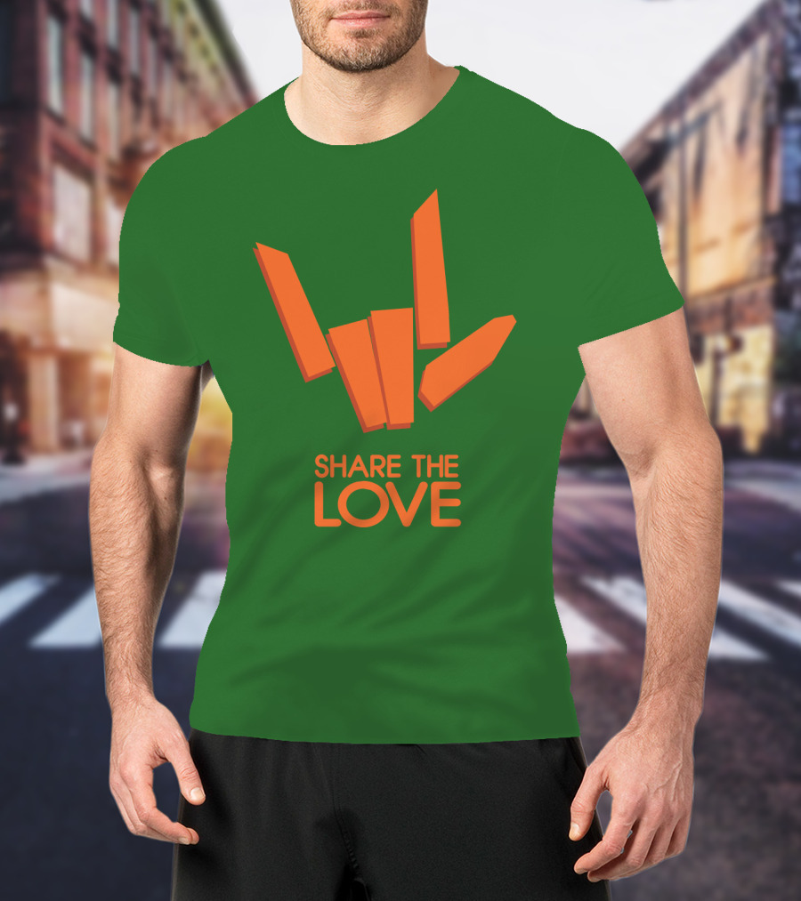 SHARE THE LOVE Stephen Sharer Merch T-Shirt