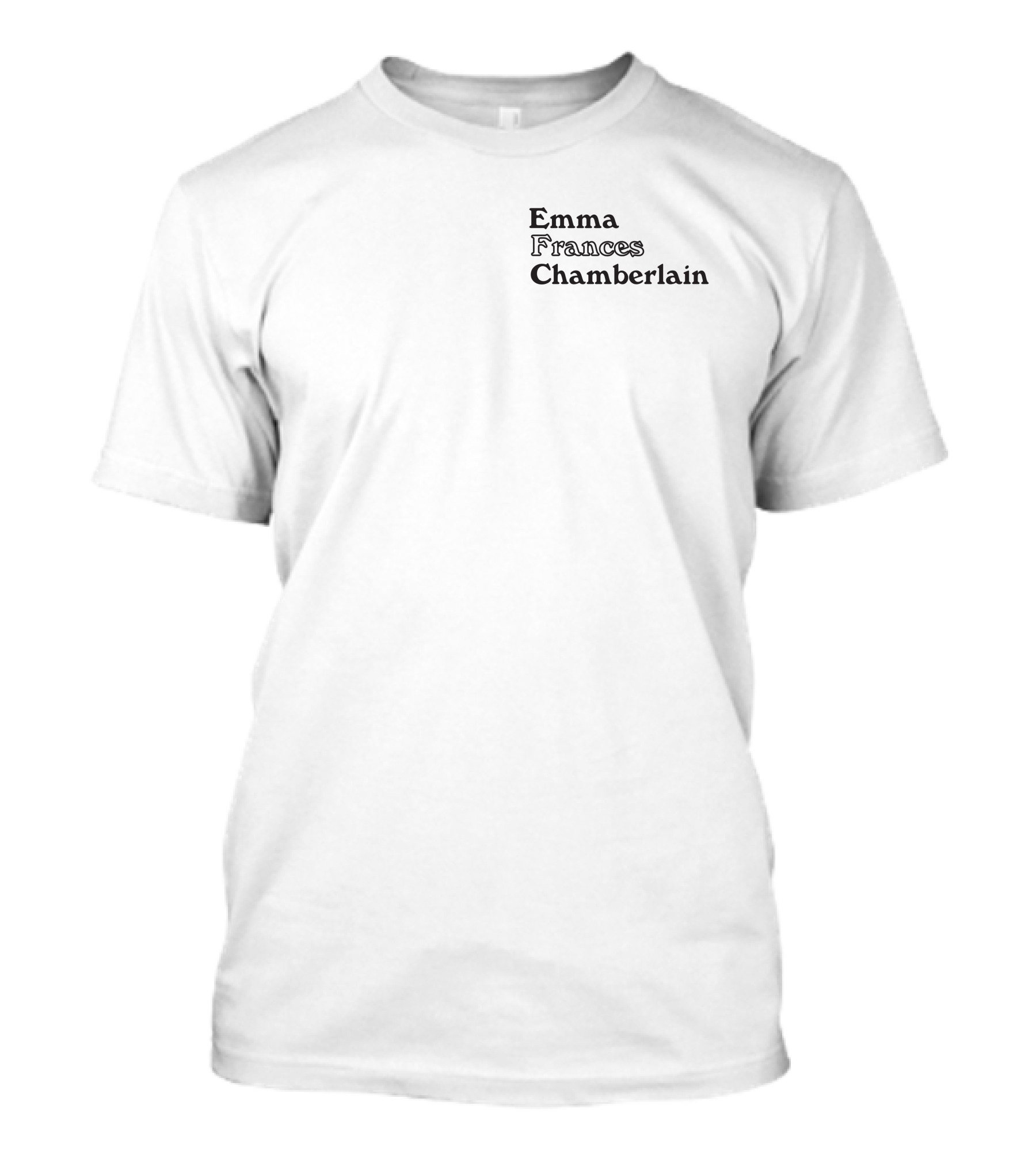 Emma Frances Chamberlain Merch Fashion T-Shirt