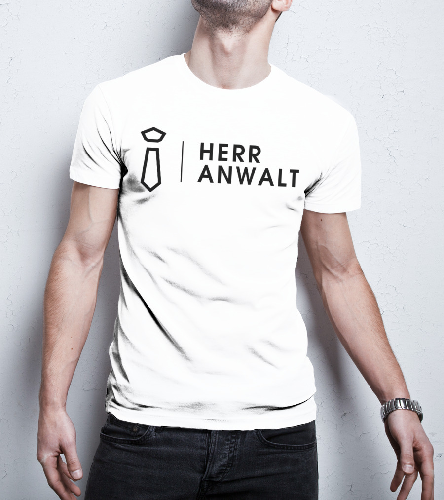 Herr Anwalt Tie T-Shirt