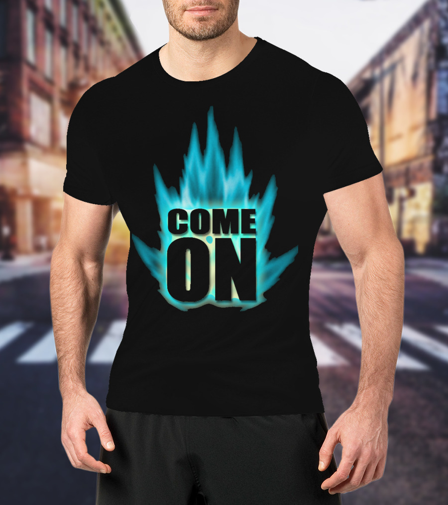 Come On Goku Super Saiyan Aura Burst T-Shirt