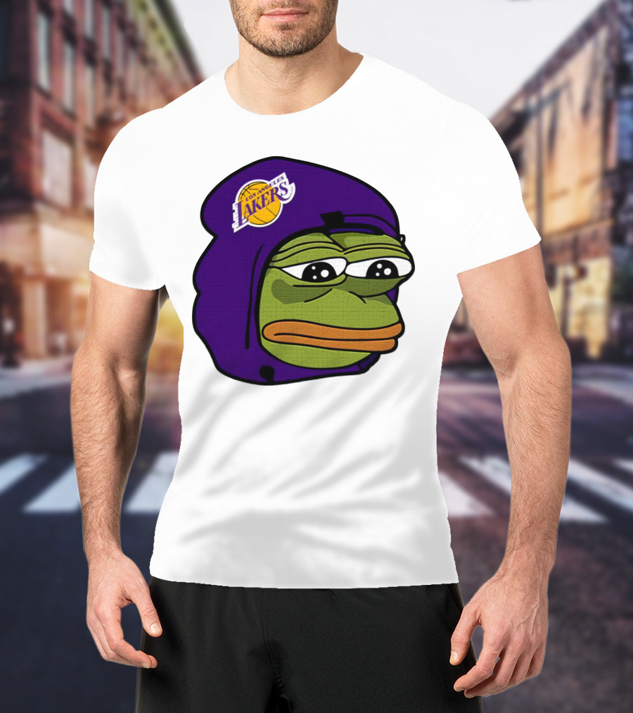 Pepe The Frog Los Angeles Lakers T-Shirt