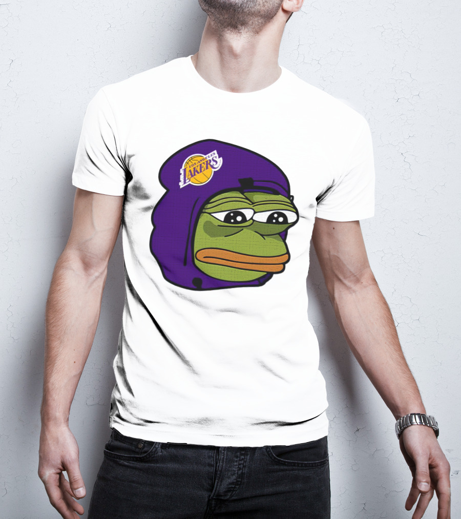Pepe The Frog Los Angeles Lakers T-Shirt