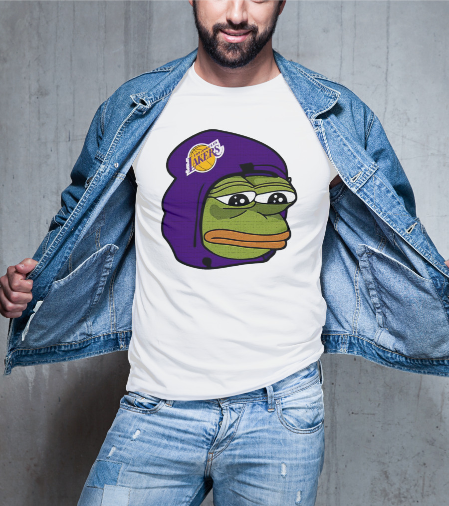 Pepe The Frog Los Angeles Lakers T-Shirt